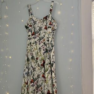 Avec Les Filles Nature-Inspired Maxi Dress